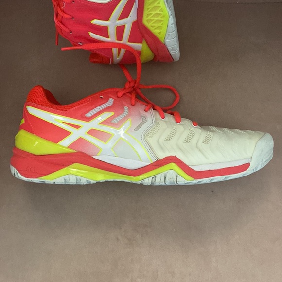 ASICS Gel Resolution 7 Tennis/Court Shoes - Women’s Size 10 - Picture 5 of 8